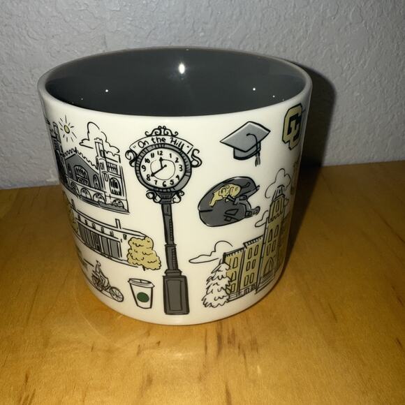 Starbucks Been There Series Campus Collection Mug University Of Colorado Boulder - Picture 2 of 6